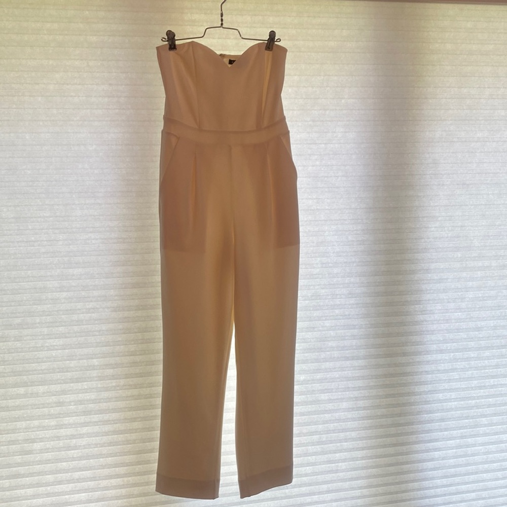 Express size 2 white jumpsuit
